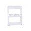 Multi-purpose Removable 3-layer Plastic Bathroom Shelf Crevice Gap Commodity Shelf