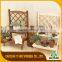 China Wholesale Market Outdoor Wooden Flower Pots Stands For Sale