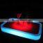 hot sales RGB flash rack bottem display for wedding