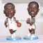 Shake head plastic bobblehead figurine,6inch plastic figure bobblehead,pvc 3D bobblehead basketball figure for colletion