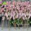 BLS020-4 GNW artificial cherry blossom branch 5ft pink color for home decoration