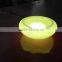 PE plastic led light up fruit plate / wholesale special designed led illuminated fruit plates
