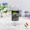 Custom logo printed clear cheap drinking glass cup, ice cream glass cup