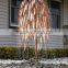 outdoor garden modern metal copper acer tree statue for fountain