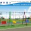 (CHD-884) Colorful four seat galvanized metal swing sets