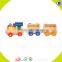 2017 wholesale baby wooden train block funny kids wooden train block educational children wooden train block W05C071