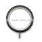 Silent Black Coated Curtain Metal Rod Ring Fixed Eyelet Inside Diameter 35mm - 4 Colors