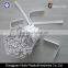 White PP double-core plastic clip band for bread bag
