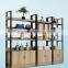 cheap wood melamine bookcases bookshelves with ladder