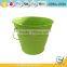 garden iron and zinc powder coated galvanized flower bucket metal bucket plant pots