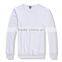 High quality blank cotton fleece men's hoodies,wholesale plain crewneck sweatshirt