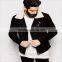 2016 Men's Cool Leather Jacket With Faux Shearling