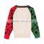 High Quality Contrast Color Cable Knit Boy's V-neck Cardigan Sweater