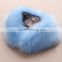 Myfur Custom Design Winter Elegant Light Grey Fox Fur Scarf
