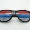 hot sale pinhole sticker promotion sunglasses Canada flag sticker party sunglasses DLC9010