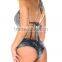 B40291A New arrival sexy shiny swimwear