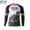 customized lycra dri fit rash guard OEM