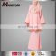 Wholesale Modest Clothing Fashion Design Pink Baju Kurung Pelum Modern Kebaya Baju Kurung Latest Designs Colored Abayas