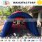 Printing logo inflatable football helmet tunnel for entrance sport field