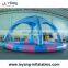 Factory Price Inflatable Water Pool with Tent or Cover With PVC Trampoline material For Sale