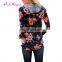 Fast Shipping Autumn Winter Floral Latest Design Vintage Crewneck Sweatshirt