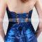 Grace Karin New Style Sleeveless Blue Full-Length Mermaid Prom Dresses 2015 CL4366