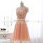 Wholesale Glamorous Applique Beaded Chiffon Short Cocktail Dress Cocktail Dresses LX344