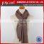 2017 new fashion 100% Acrylic China solid scarf with slight brush winter scarf