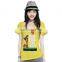 custom printing 100% American Cotton T-shirt women