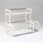 Household kitchen multipurpose plastic storage sliding corner shelves