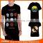 Group events wear black cheap fashionable t-shirt