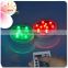 2015 hot sale submersible led lights with remote control
