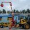 MAP 2Ton hydraulic wheel loader with log crane trailer