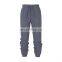 OEM Custom logo mens track solid color cotton polyester brushing 350gsm warm jogger sweat pants trousers