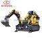 Small agriculture machinery hysoon tractor mini crawler loader for sale