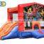 orange combo inflatable jumper bouncer jumping bouncy castle bounce house with slide