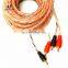 pure copper material car audio  RCA cable.17ft rca cables