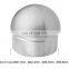 Good Quality Stainless Steel Handrail Dome End Cap Satin