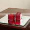 wholesale rectangle wedding mirror candle charger plates