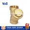 Factory Provide Directly Good Selling Brass Foot Valve With Strainer