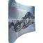 10ft Curve Fabric Exhibition Wall And Booth Tension Fabric Wall