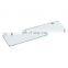 GF007 Rectangle clear mounting slatwall bathroom slatwall glass shelf support brackets