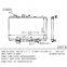 aluminum radiator auto share parts for mazda OE#:F8B415200C