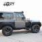 Good fitment wide body kit for Jeep Wrangler Rubicon car tuning bumpers wide flare fenders front lip rear diffuser side skirts