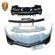 Factory supply bumper body kit suitable for aventador LP700 facelift to LP750 sv front bumper rear bumper rear spoiler