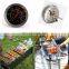 Stainless steel BBQ Accessories Grill Meat Thermometer Dial Temperature Gauge Gage Cooking Food Probe Household Kitchen Tools