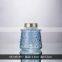 Top Quality Promotional Custom Blue Transparent Glass Vase Restaurant Home Decor Luxury Decoration