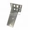 Galvanized Steel Strap Fabricated With One Hole Custom Steel Metal Thin Metal Parts