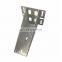 Galvanized Steel Strap Fabricated With One Hole Custom Steel Metal Thin Metal Parts