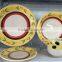 hand made ceramic dinner set,oriental dinner set,enamel dinner set